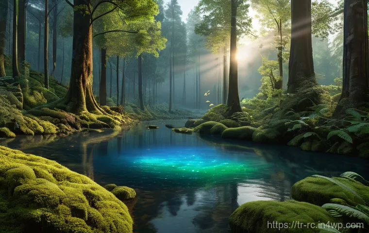 생태계 변화 예측을 위한 데이터 활용법 - Image Prompt 1: Ecosystem Health Monitoring with AI**